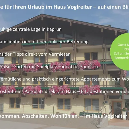 Nr 21 Haus Voglreiter Apartament *